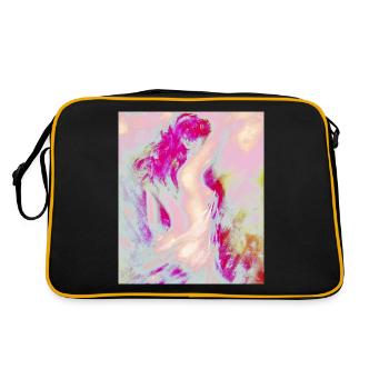 Naked naked censored censored - Retro Bag - black/gold - Back