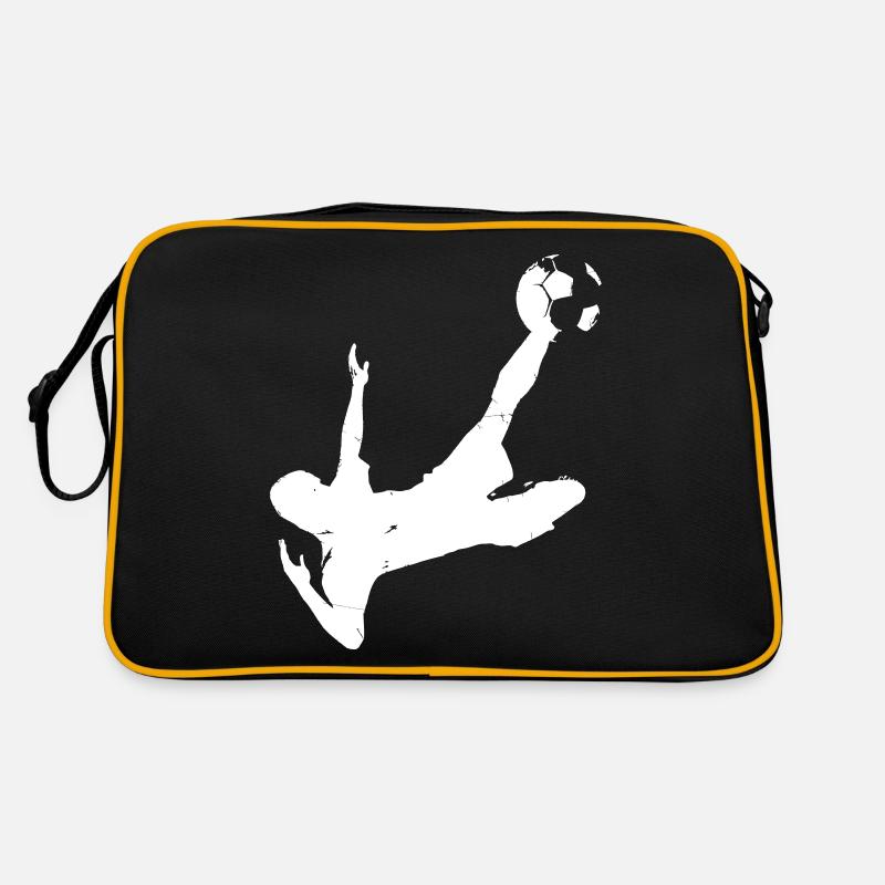 Soccer - White Retro Tasche