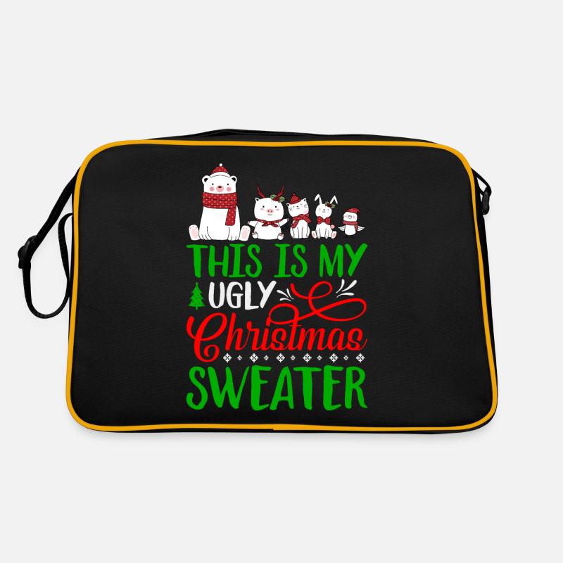This Is My Ugly Christmas Sweater Funny Retro Bag
