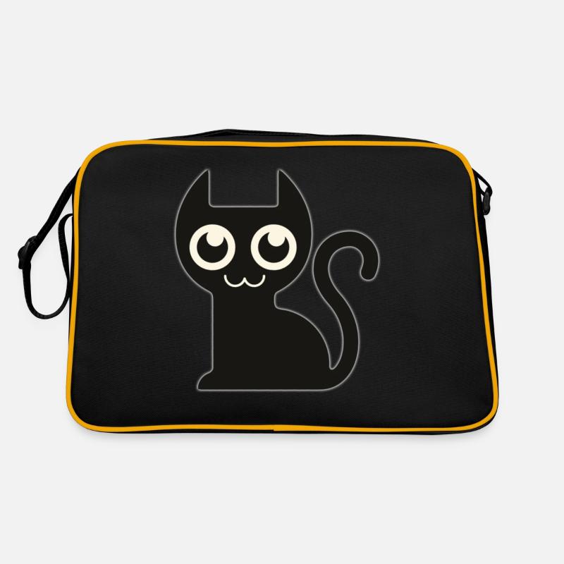 Cadeau de patte de chat de conception drôle de chat Sac Retro