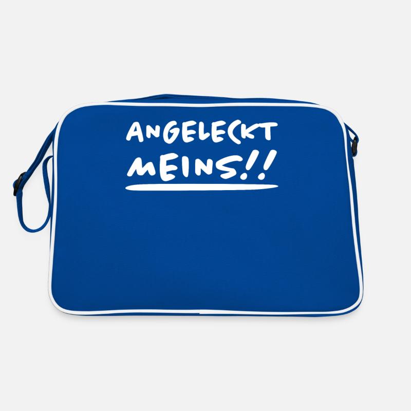 Angeleckt Meins Lustiger Spruch Frech Eis Geschenk Retro Tasche