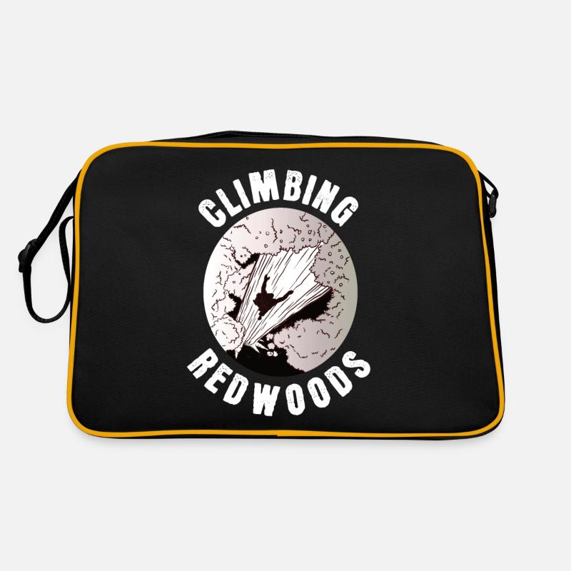 Climbing - Retro Tasche - Schwarz/Gold