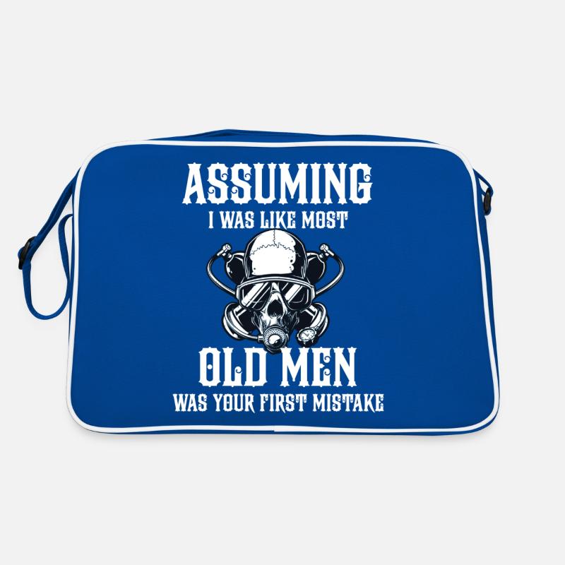 Old Men Scuba Retro Tasche