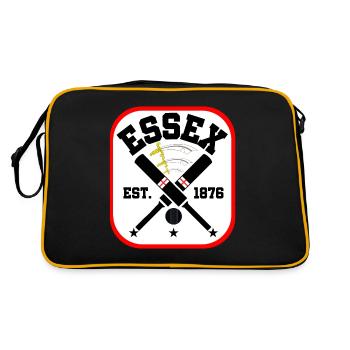 Essex County Cricket - Retro Bag - black/gold - Back