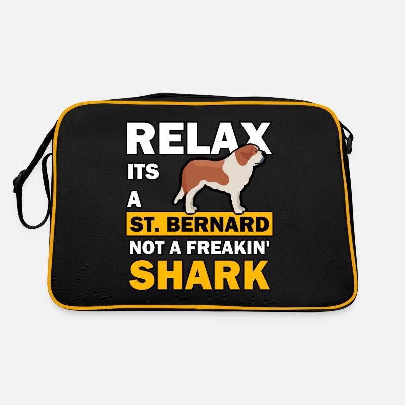 Détendez-vous, c’est un ST. BERNARD pas un requin freakin Sac Retro