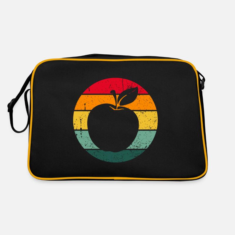 Vintage Retro Apple Fruit Apple Tree Gift Idea Retro Bag
