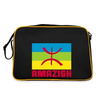 Amazigh - Retro Bag - black/gold - Back