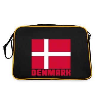 Danemark - Sac Retro - noir/or - Dos