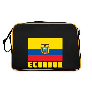 Ecuador - Retro Bag - black/gold - Back