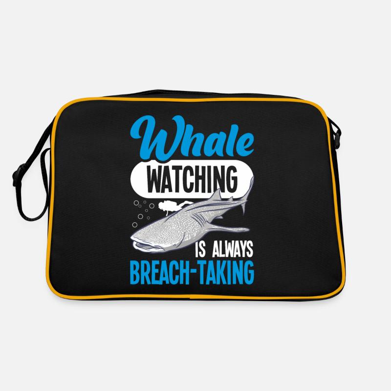 Wal Beobachtung Ist Immer Atemberaubend Retro Tasche