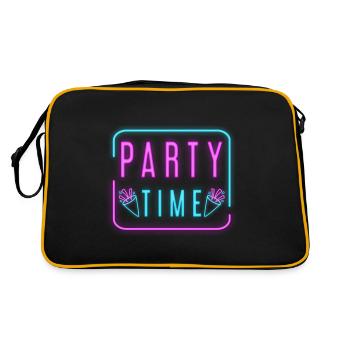 Party time - Retro Bag - black/gold - Back