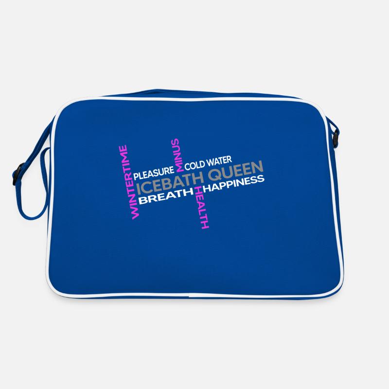 winterbader eisbader polar icebath arktis queen Retro Tasche