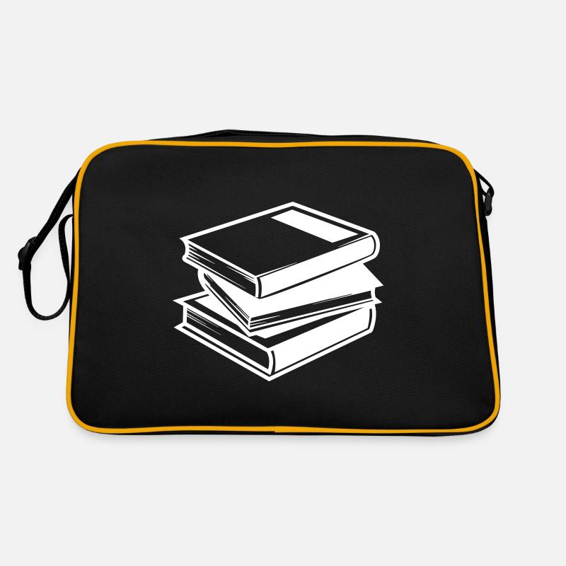 Bücher lesen Retro Tasche