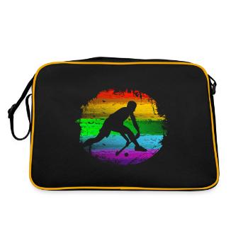 Hockey - Sac Retro - noir/or - Dos