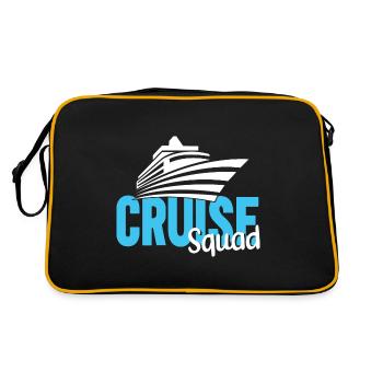 Family Cruise - Retro Bag - black/gold - Back