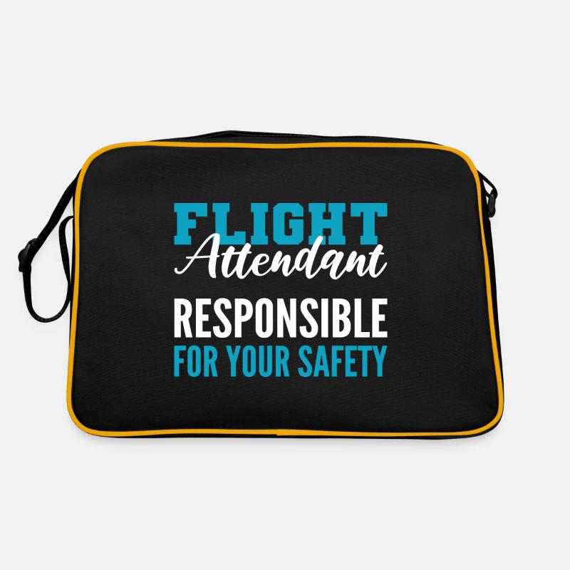 Responsable de la sécurité du personnel de cabine Sac Retro