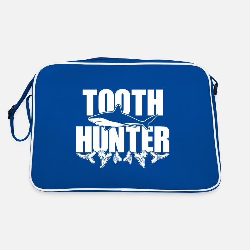 Chasseur de dents paléontologue dents de requin dents de requin dents de requin Sac Retro