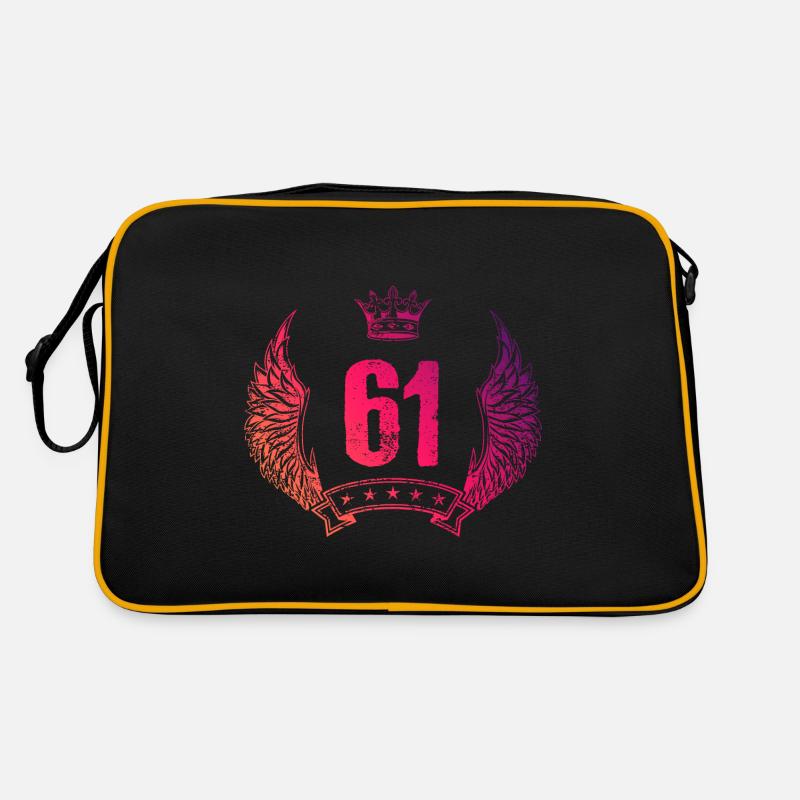61 Couronne numérique Sac Retro