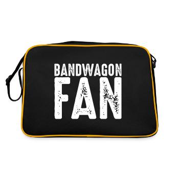 Bandwagon Fan 4 - Retro Bag - black/gold - Back