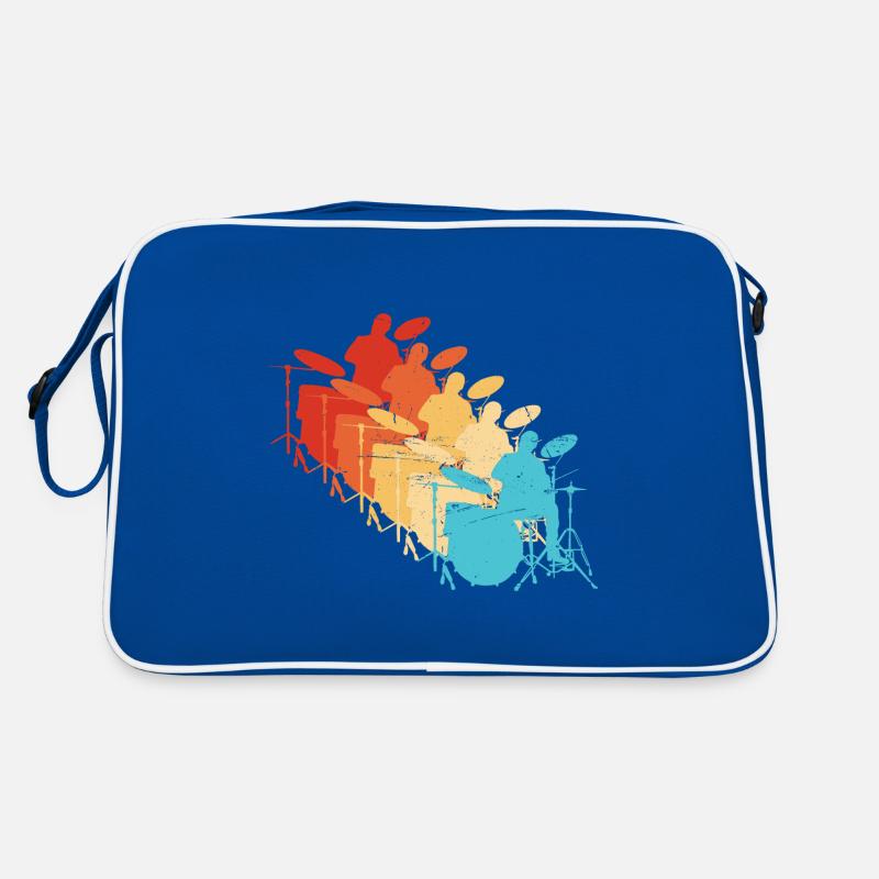 Drummer Percussionist Women Drummer Retro Bag