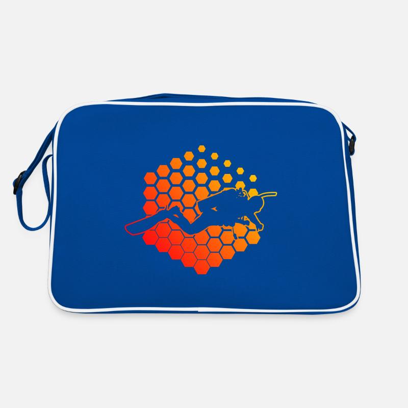 Plongeur Plongeur Plongeur Hommes Plongeur Sac Retro
