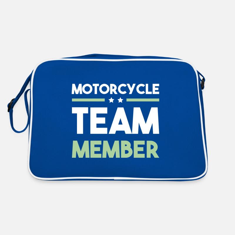Motorcycle Team Retro Tasche