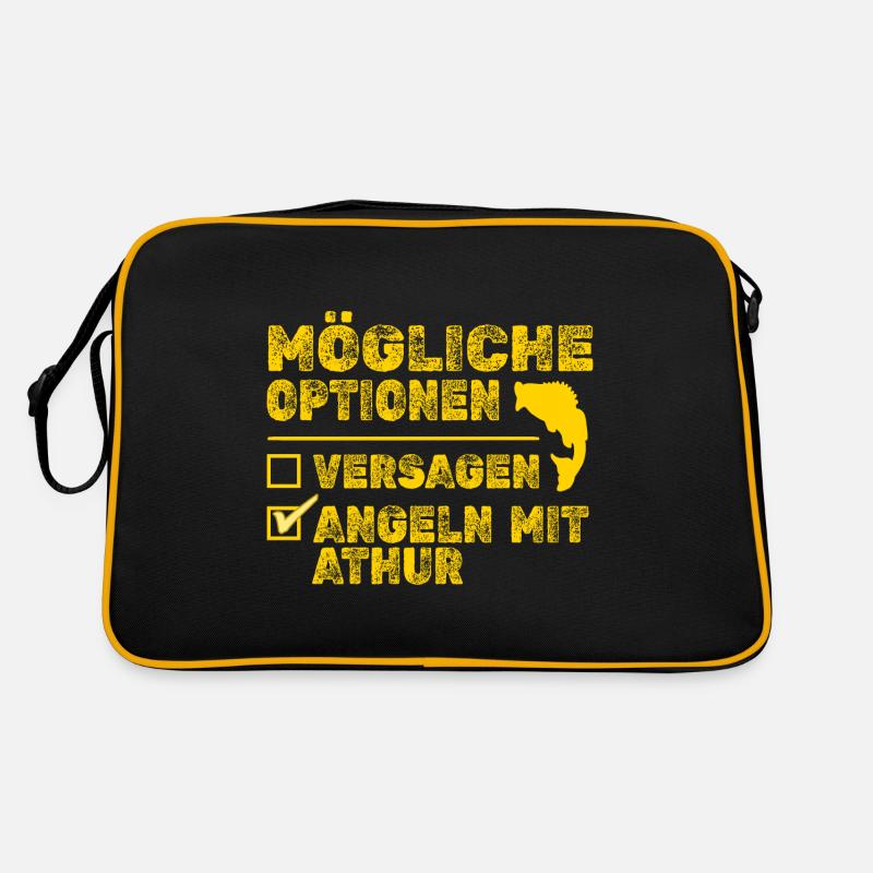 Fisch Athur Retro Tasche