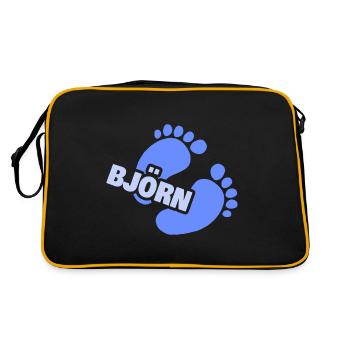 Bébé Björn - Sac Retro - noir/or - Dos