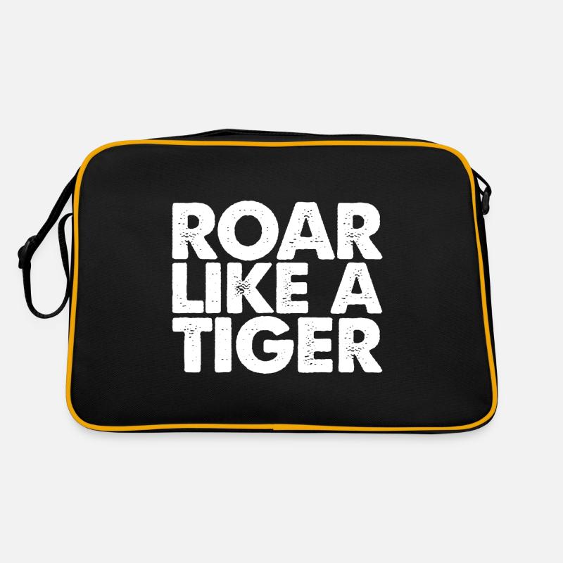Roar Like A Tiger 3 Retro Tasche