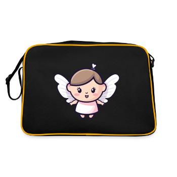 Fairy Cute Fairy Tale - Retro Bag - black/gold - Back