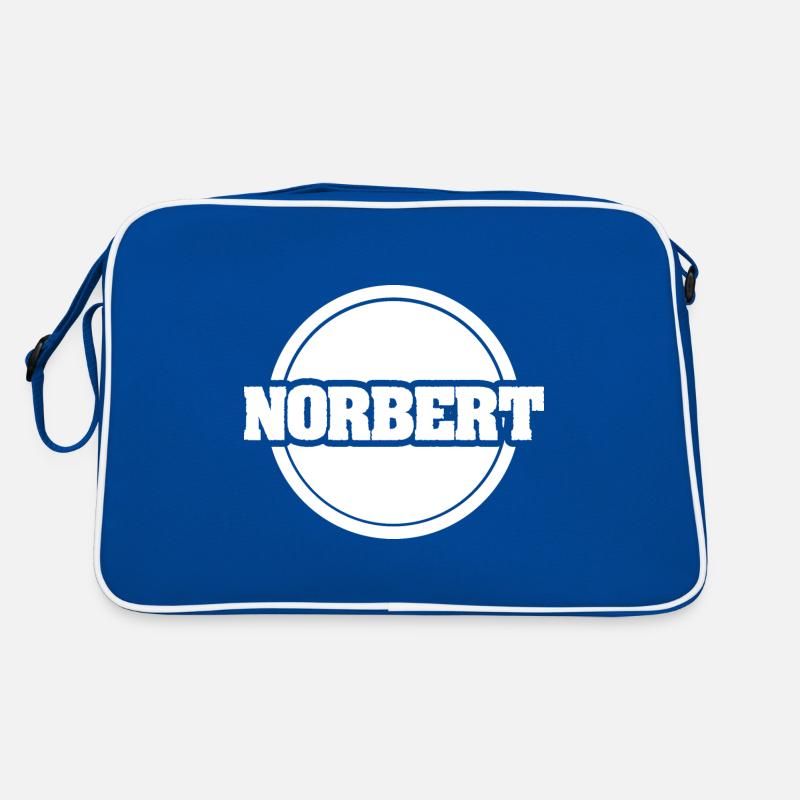 First name Norbert Retro Bag