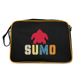 Sumo - Retro Bag - black/gold - Back