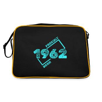 1962 - Sac Retro - noir/or - Dos