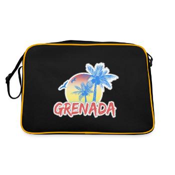 Holidays Grenada - Retro Bag - black/gold - Back