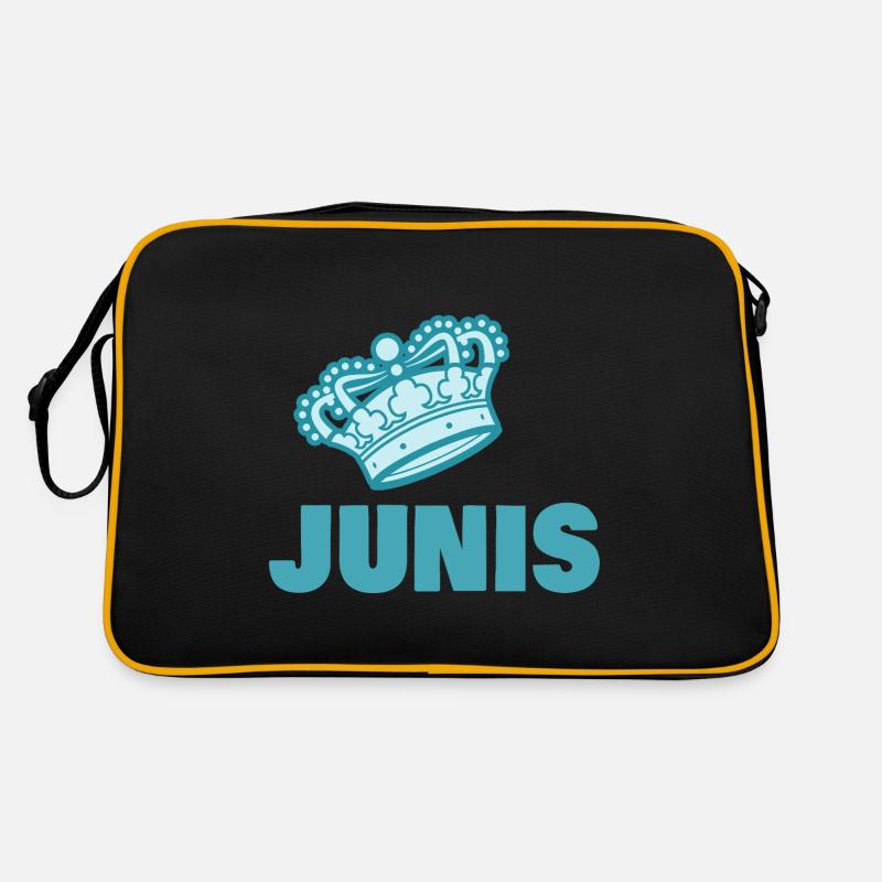 Geschenk für Junis Retro Tasche