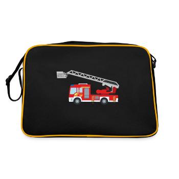 Fire Engine - Sac Retro - noir/or - Dos