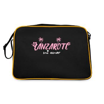 Lanzarote - Sac Retro - noir/or - Dos