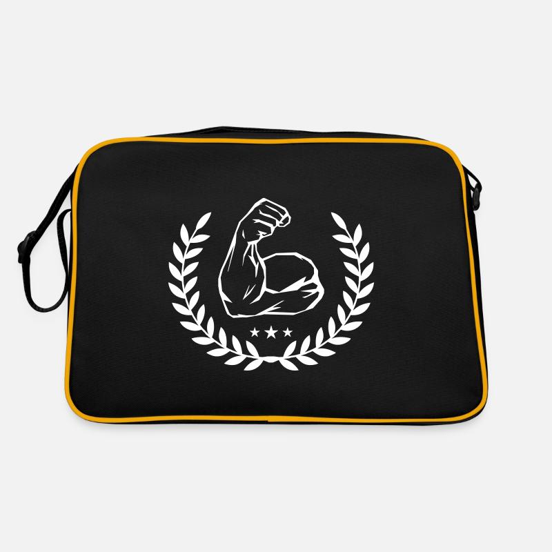 muscles bras biceps couronne Sac Retro