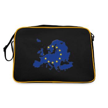 Europe - Retro Bag - black/gold - Back