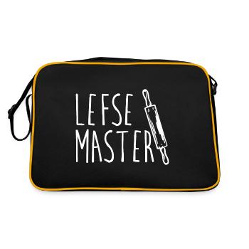 Lefse Master 8 - Retro Bag - black/gold - Back
