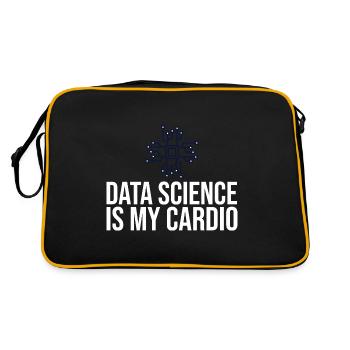 Data Scientist Data Science Science - Retro Bag - black/gold - Back