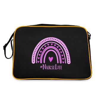 Krankenschwester Nurse Life - Sac Retro - noir/or - Dos