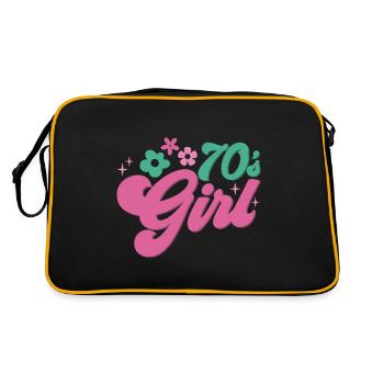 70s Fille 70s Fille Hippie - Sac Retro - noir/or - Dos