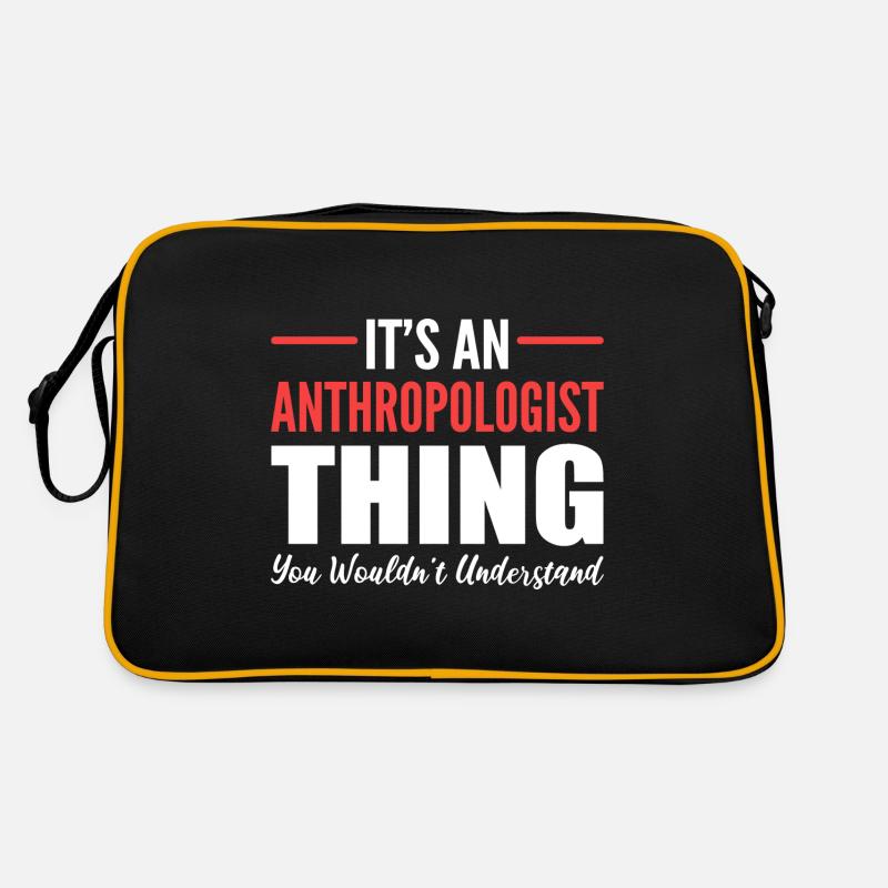 Anthropologue Chose Professeur Gift Sac Retro