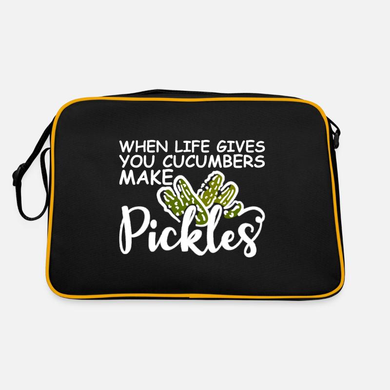 Quand la vie vous donne des concombres, faites des cornichons 2 Sac Retro