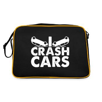 I Crash Cars 7 - Retro Bag - black/gold - Back