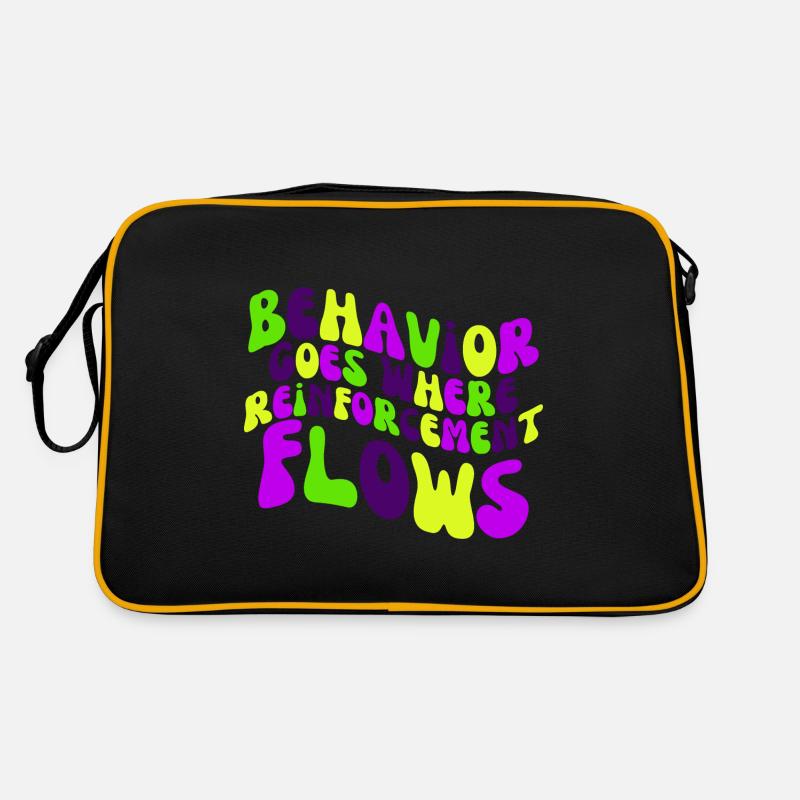 Behavior Goes Where Reinforcement Flows Retro Bag