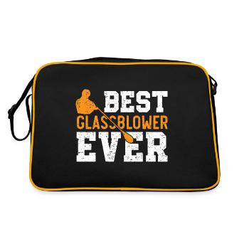Meilleur souffleur de verre jamais soufflé Gaffer Gla - Sac Retro - noir/or - Dos