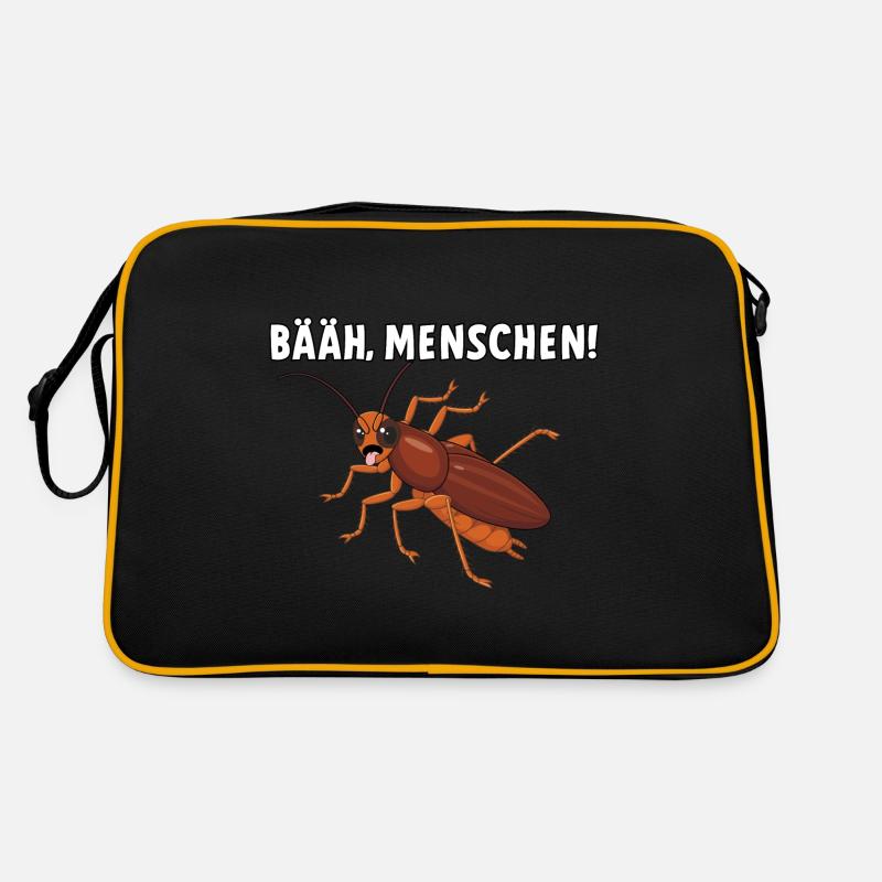 Bääh Menschen Retro Tasche