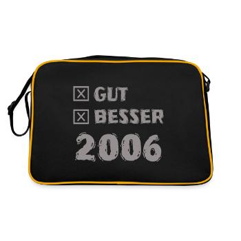 Better 2006 - Retro Bag - black/gold - Back